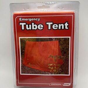 Emergency Zone TUBE TENT Shelter for‎ emergencies, BRAND NEW Sealed - 2 People